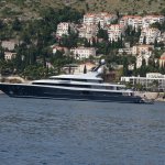 Dubrovnik enormous boat